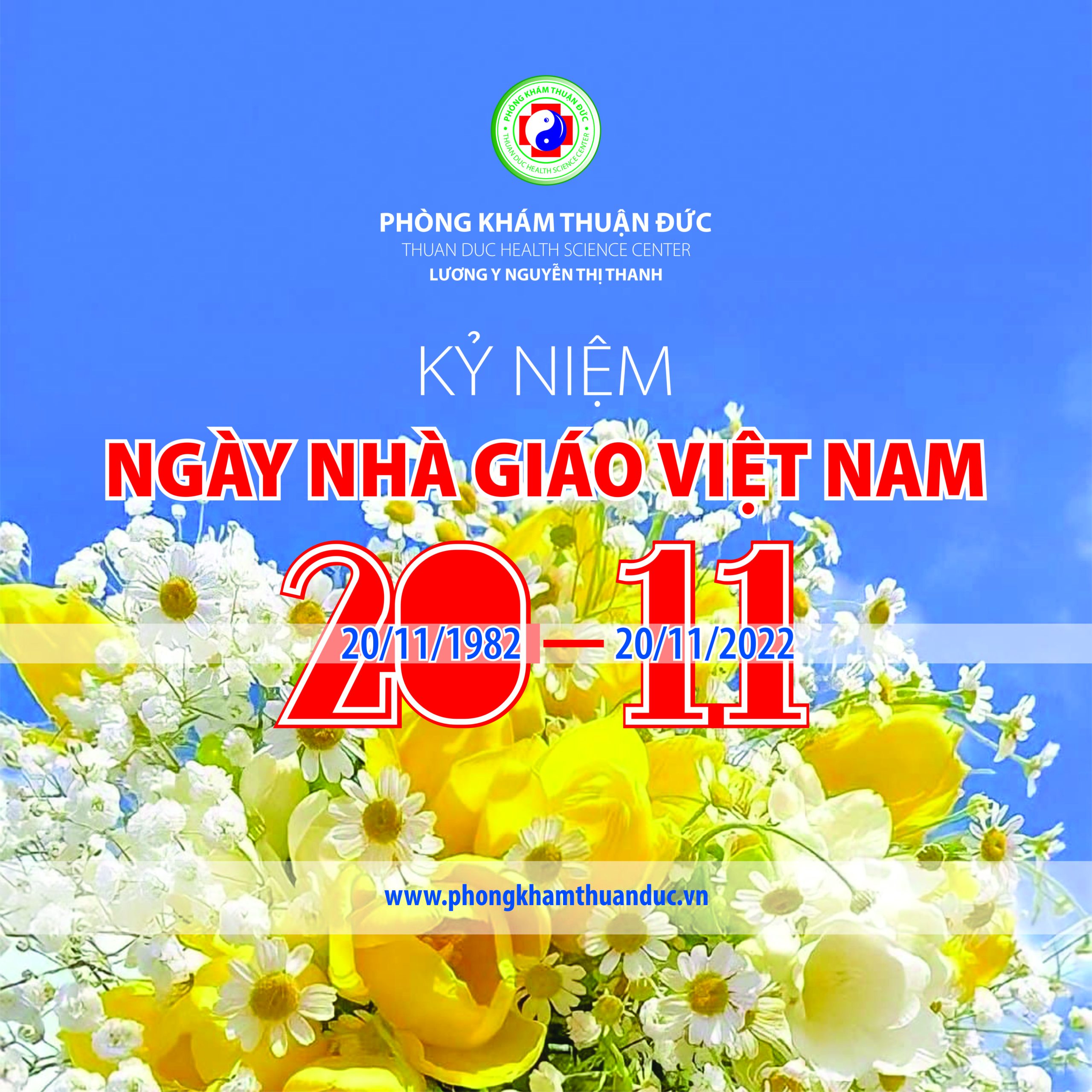 Chúc mừng Ngày nhà giáo Việt Nam 20-11!
